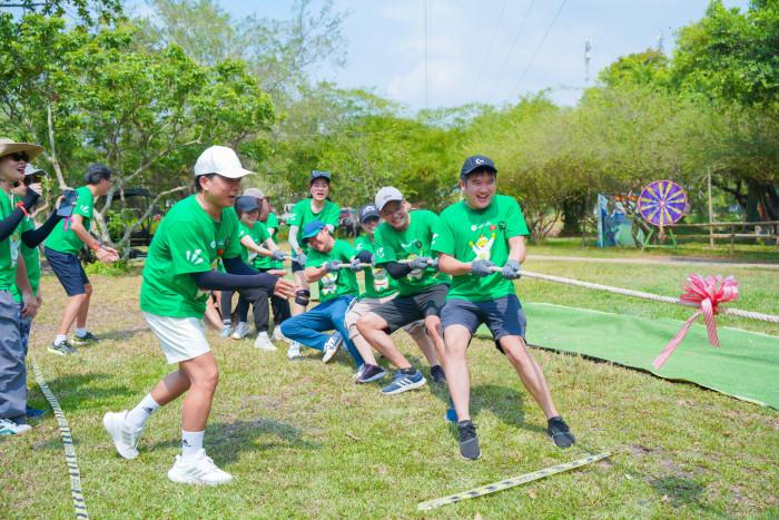 Team building với những trò chơi thú vị