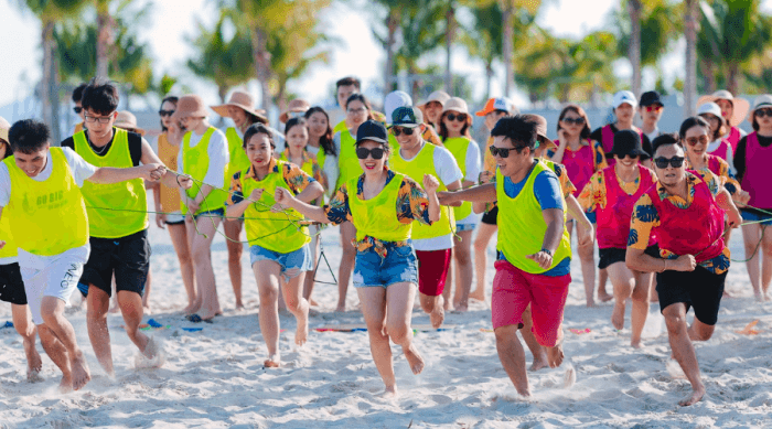 Teambuilding Bãi Biển cực “cháy”