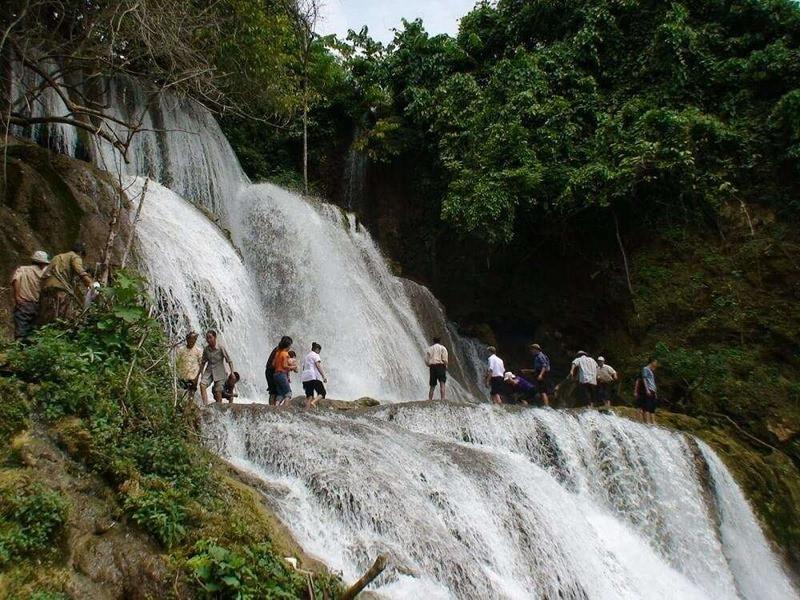 thác mơ mù cang chải