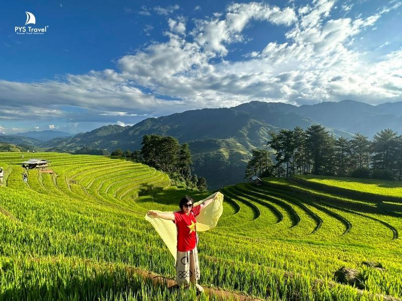 mù cang chải mùa lúa chín