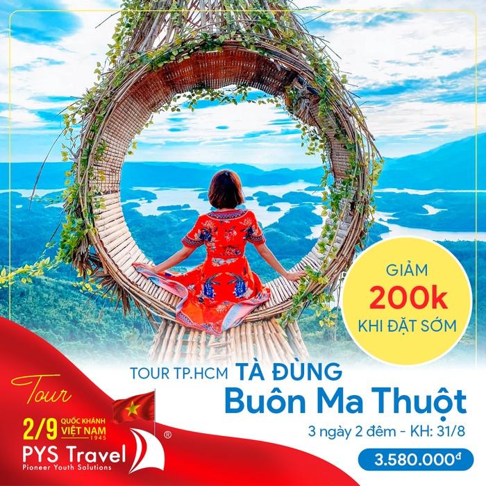 Du lịch Tà Đùng - Buôn Ma Thuột lễ 2-9