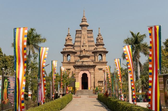 Đền Mulagandha Kuti Vihara Sarnath