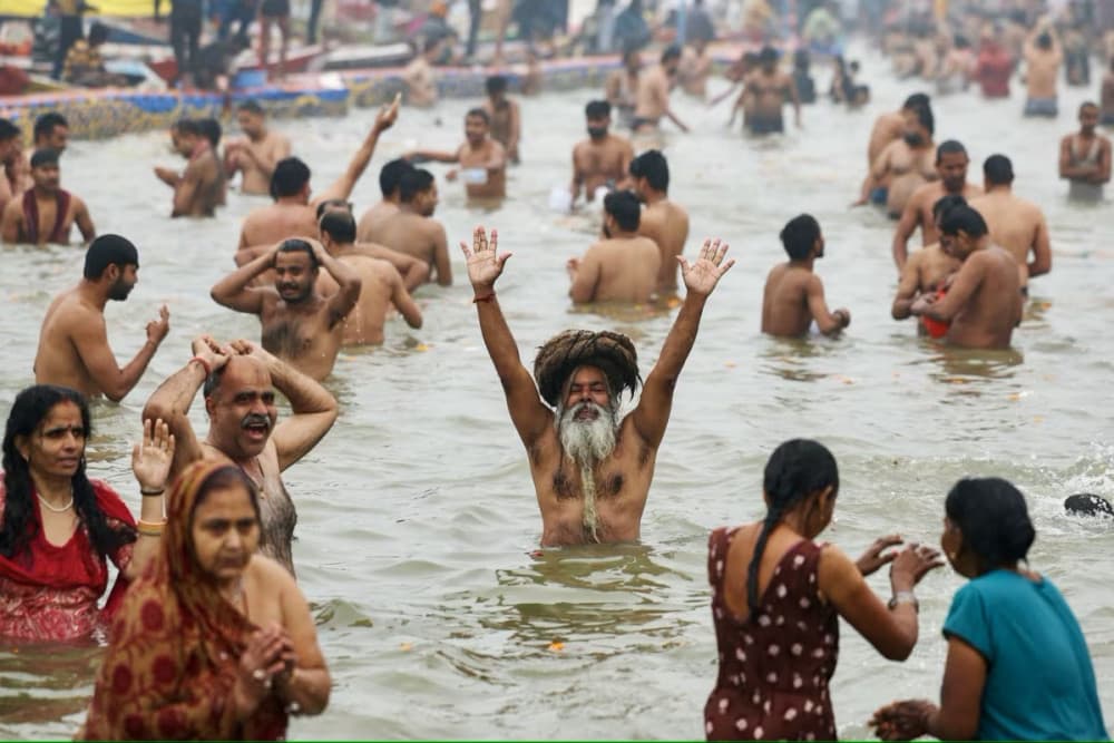tham gia lễ hội kumbh Mela
