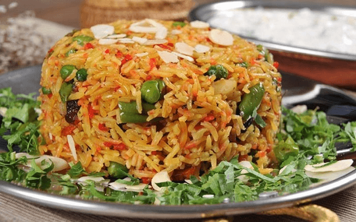 cơm chiên pulao