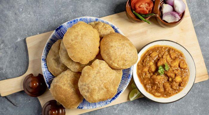 Puris và Sabji 