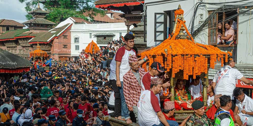 lễ hội Indra Jatra