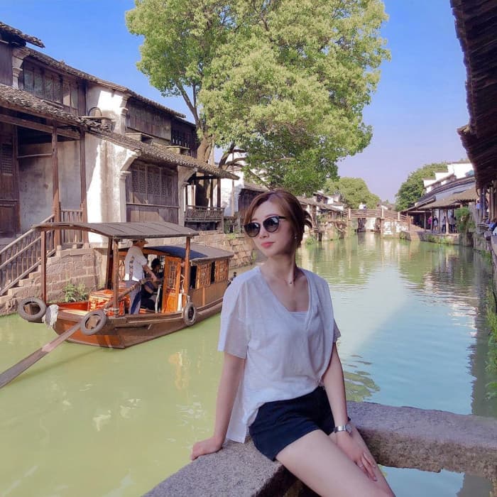 ô trấn xinh đẹp