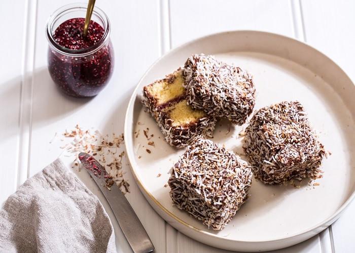 bánh xốp lamington