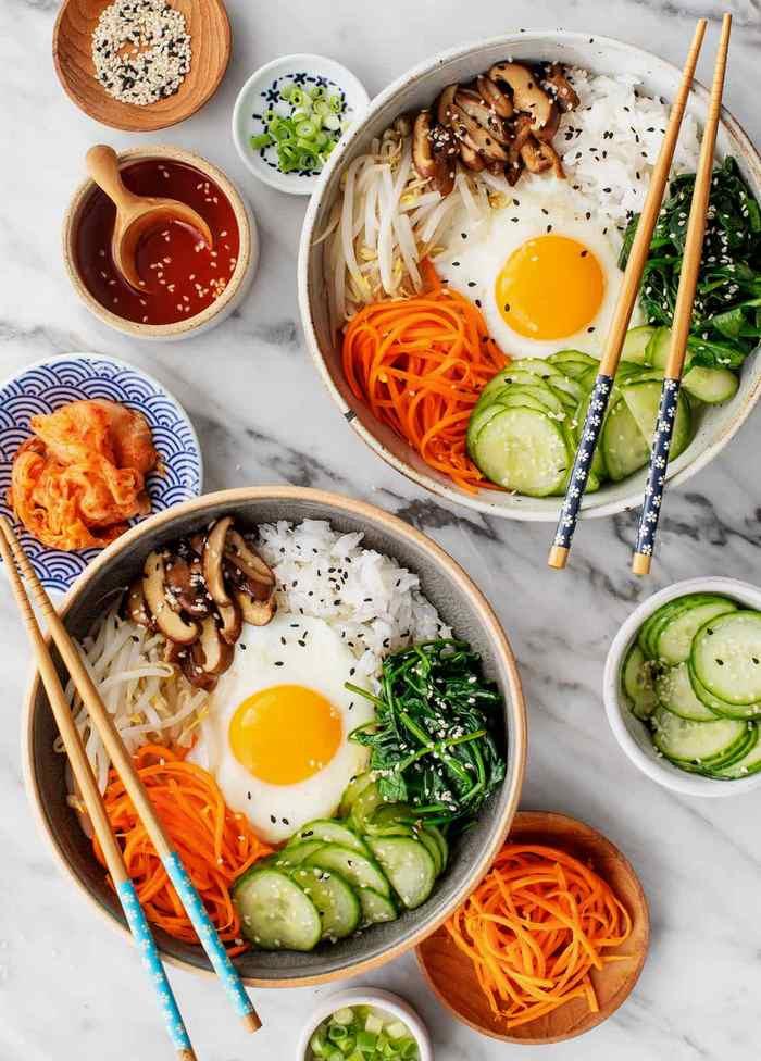 bibimbap cơm trộn hàn quốc