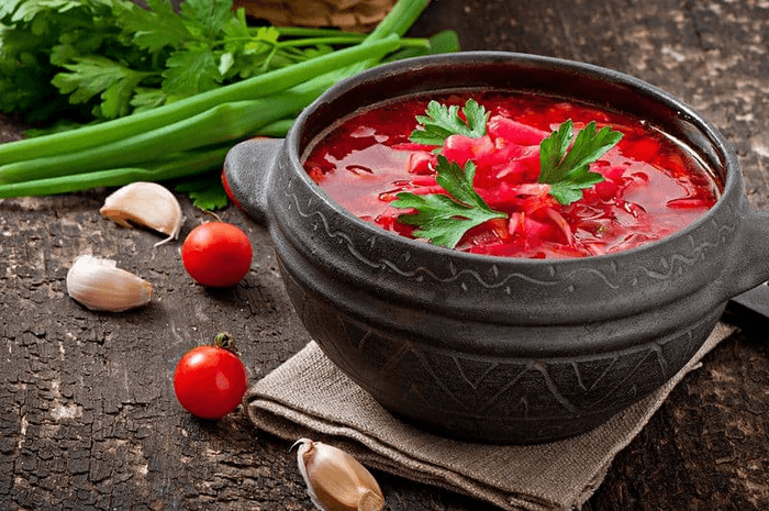 soup củ cải đỏ