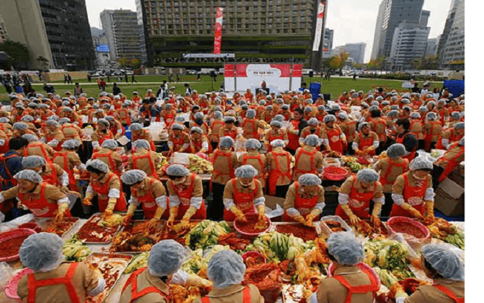 lễ hội kimchi