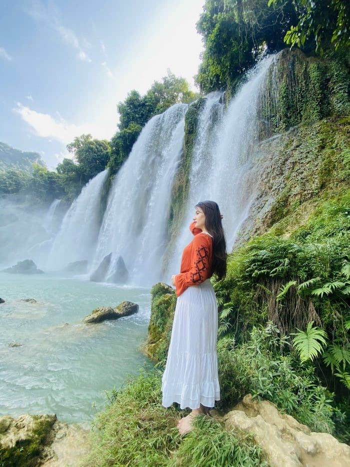 Du lịch thác Bản Giốc tháng 9