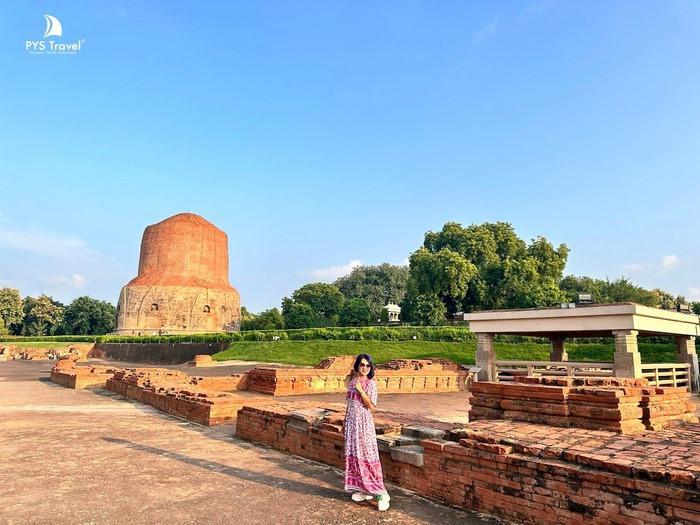 hành hương Sarnath - Vườn Lộc Uyển