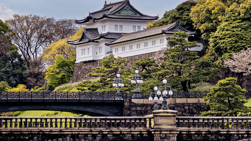 hoàng cung tokyo nhật bản