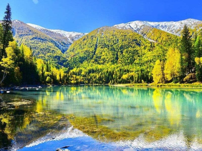 khu thắng cảnh hồ Kanas tân cương