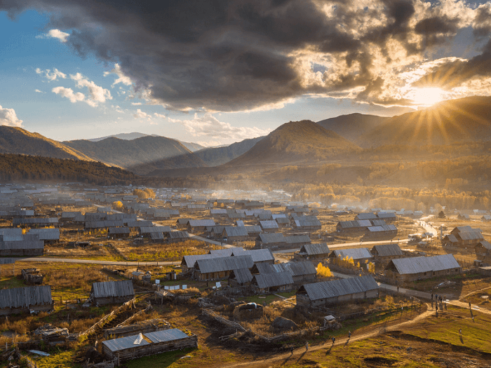 làng hemu tân cương