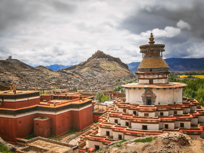 ngôi làng gyantse