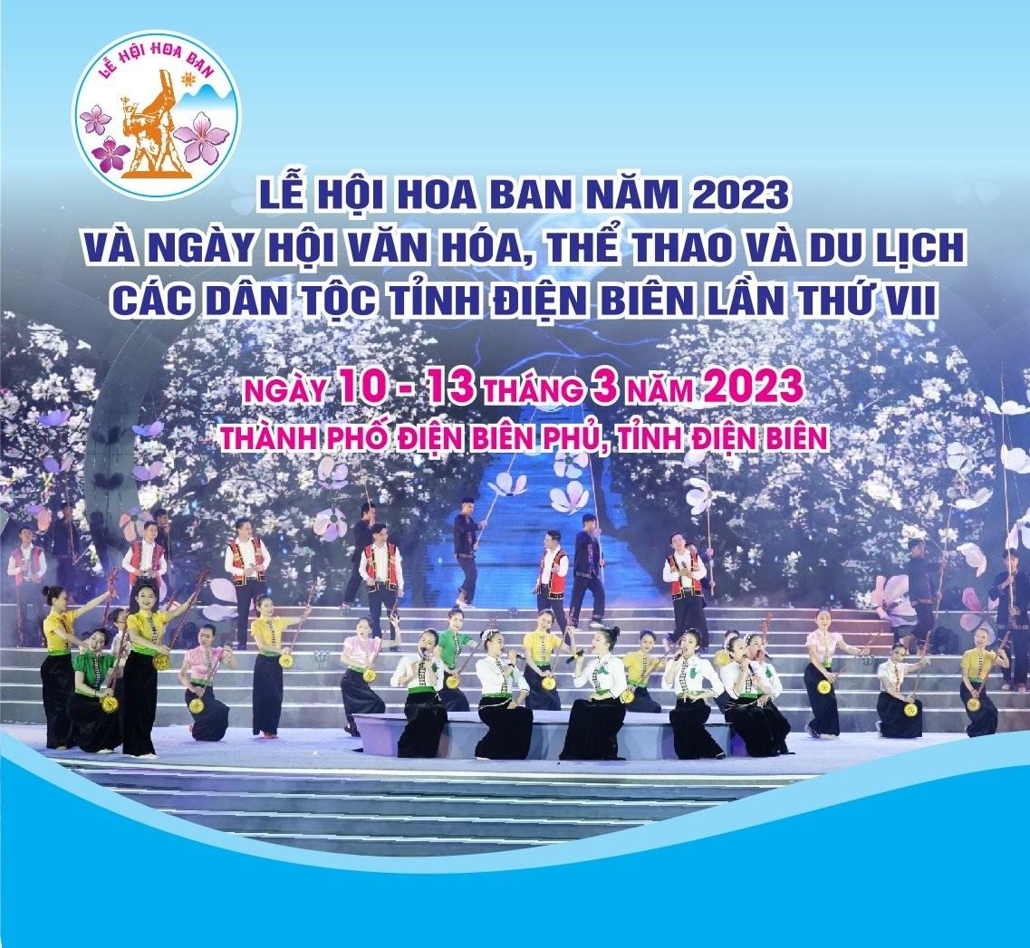 Lễ hội hoa Ban Điện Biên 2023: Mùa xuân rạng rỡ