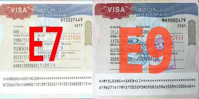 Những cập nhật mới về Visa lao động Hàn Quốc, đặc biệt là Visa E7-E9