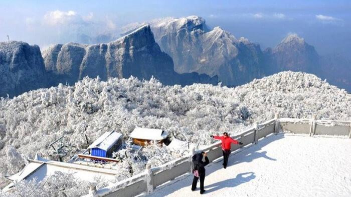 Du lịch mùa đông Trung Quốc để trải nghiệm khung cảnh tuyết rơi