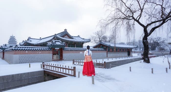 Tour Hàn Quốc: Seoul - Trượt tuyết Elysian - Lotte World 5 ngày 5 đêm từ TP.HCM - Tết Nguyên Đán 2026