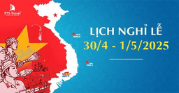 Ngày lễ 30/4 - 1/5 năm 2025 được nghỉ bao nhiêu ngày?