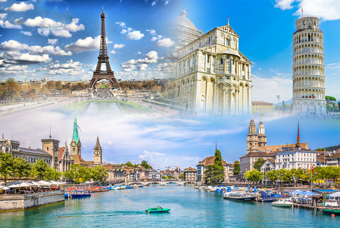 Tour Châu Âu: Ý - Áo - Liechtenstein - Thụy Sĩ - Pháp 9 ngày 8 đêm từ Hà Nội - Quốc Khánh 2/9