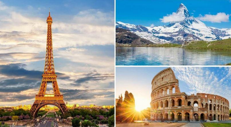 Tour Châu Âu: Pháp - Thụy Sĩ - Ý 10 ngày 9 đêm từ TP.HCM - Quốc Khánh 2/9