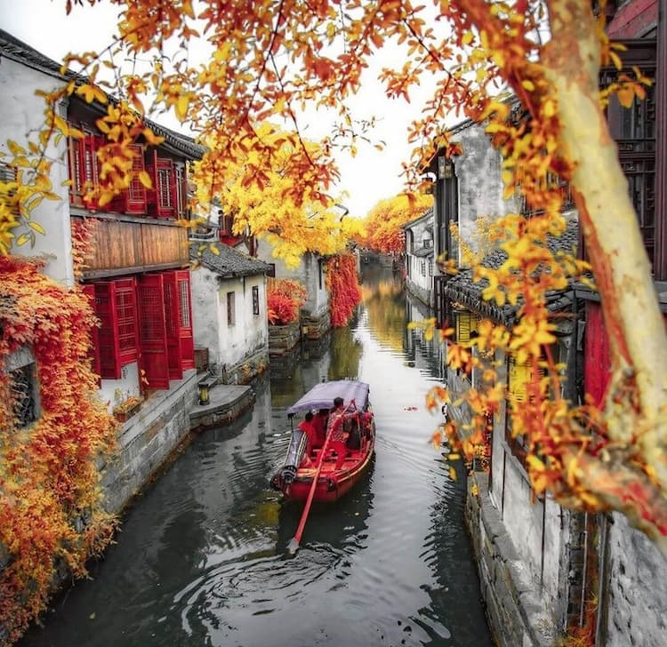 Tour Trung Quốc mùa thu 2026: Thượng Hải - Ô Trấn - Hàng Châu 5 ngày 4 đêm từ TP.HCM (No Shopping)