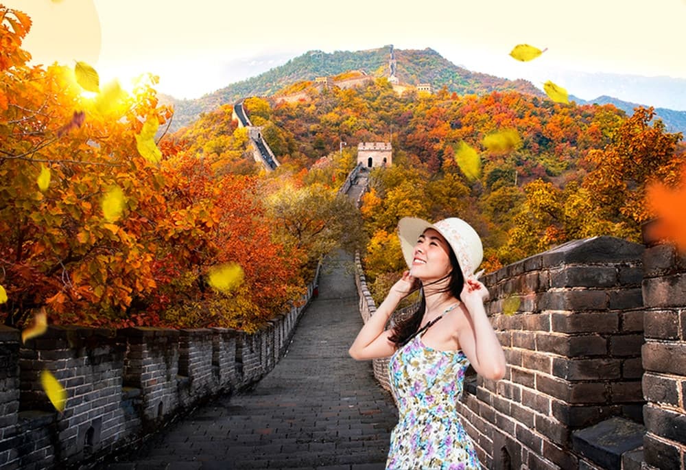 Tour Trung Quốc mùa thu vàng 2025: Bắc Kinh - Vạn Lý Trường Thành - Tử Cấm Thành 6 ngày 5 đêm từ Hà Nội