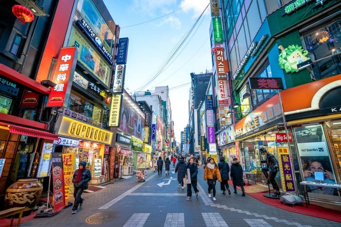 Top 5 phố đi bộ nổi tiếng ở Seoul nhất định phải ghé thăm