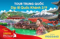 Top 7 Tour du lịch Trung Quốc 2/9 HOT nhất dịp lễ Quốc Khánh 2025