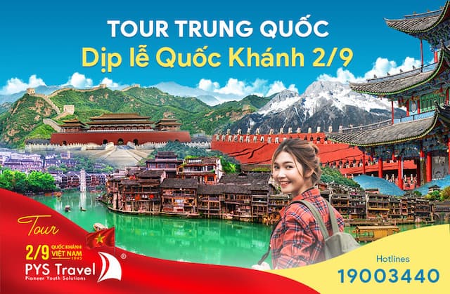 Top 7 Tour du lịch Trung Quốc 2/9 HOT nhất dịp lễ Quốc Khánh 2025