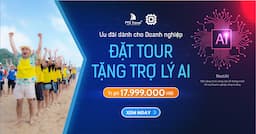 Đặt tour với PYS Travel - Tặng trợ lý AI RestAI trị giá 17.999.000 VNĐ