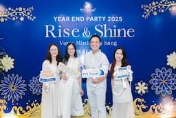 Year End Party 2025 - Rise & Shine: PYS Travel vươn mình tỏa sáng chào năm mới 2026