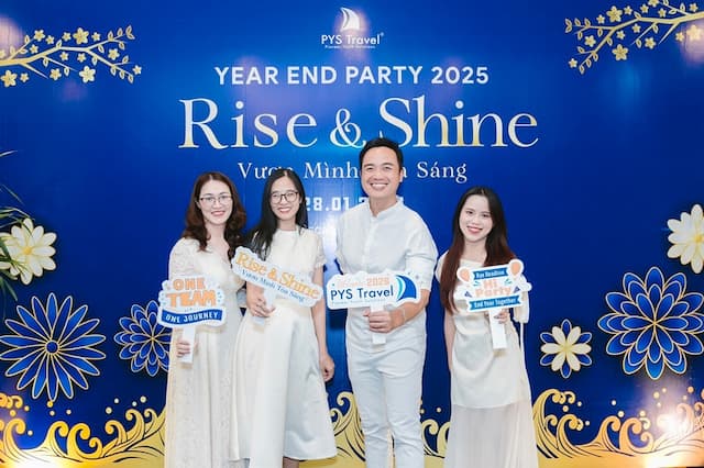 Year End Party 2025 - Rise & Shine: PYS Travel vươn mình tỏa sáng chào năm mới 2026