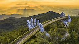 Những tiết lộ thú vị xung quanh cây Cầu Vàng - Đà Nẵng mà không phải ai cũng biết