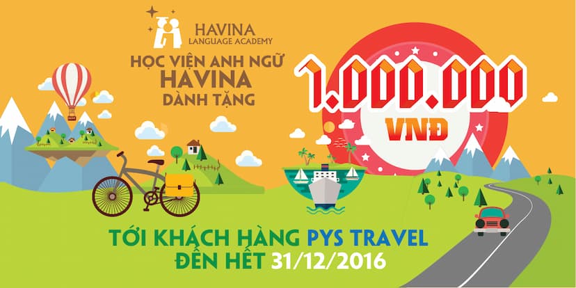 HAVINA LANGUAGE ACADEMY - Tặng 500 -1triệu cho học viên đăng ký khóa học IELTS giao tiếp