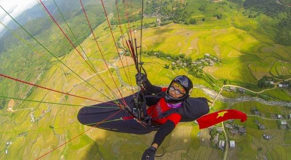 Tháng 9/2016: Festival Dù lượn "bay trên mùa vàng" Mù Cang Chải diễn ra