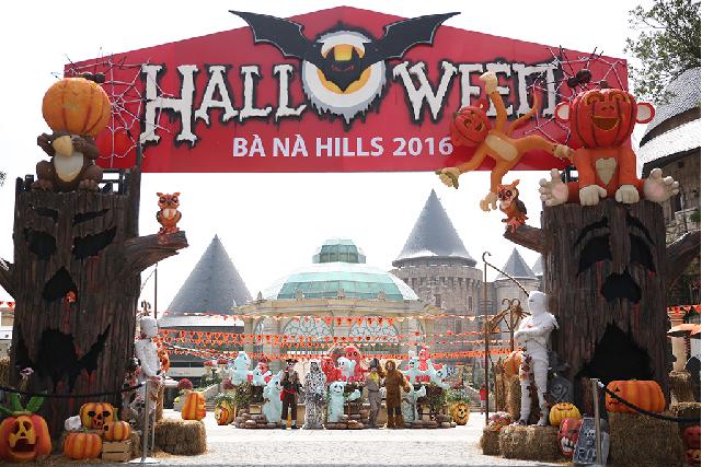 Tưng bừng lễ hội Halloween 2016 ở Bà Nà Hills
