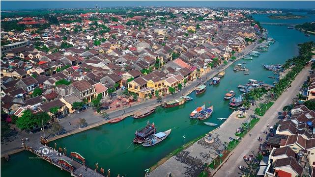 Hội An đẹp ngỡ ngàng với góc nhìn từ trên cao