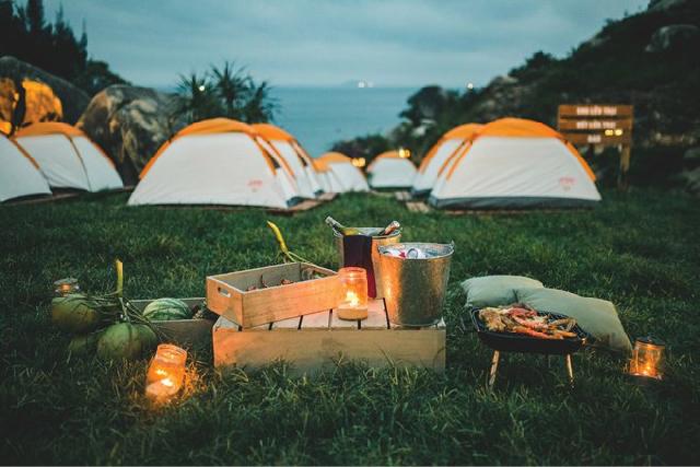 Khu dã ngoại bên bờ biển đang được giới trẻ check in "điên đảo". Bạn đã biết chưa?