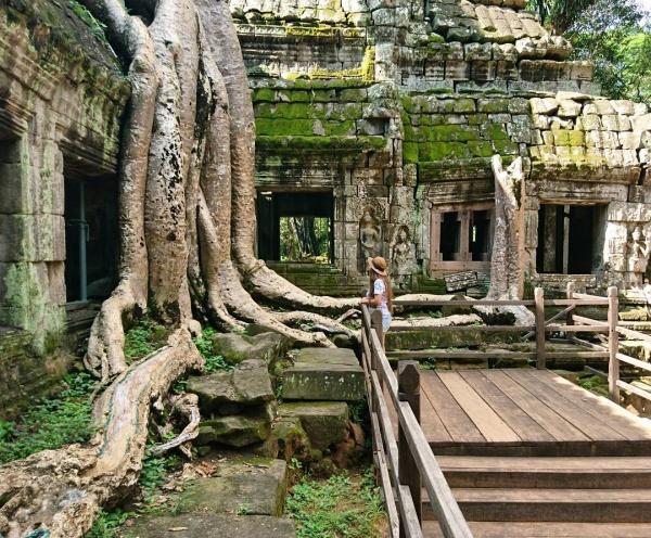 Du lịch Campuchia: Khám phá đền Ta Prohm huyền bí trong phim "Bí mật ngôi mộ cổ"