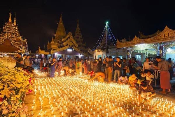 Lễ hội ánh sáng tại Myanmar