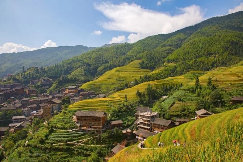Tham quan ruộng bậc thang Long Tích