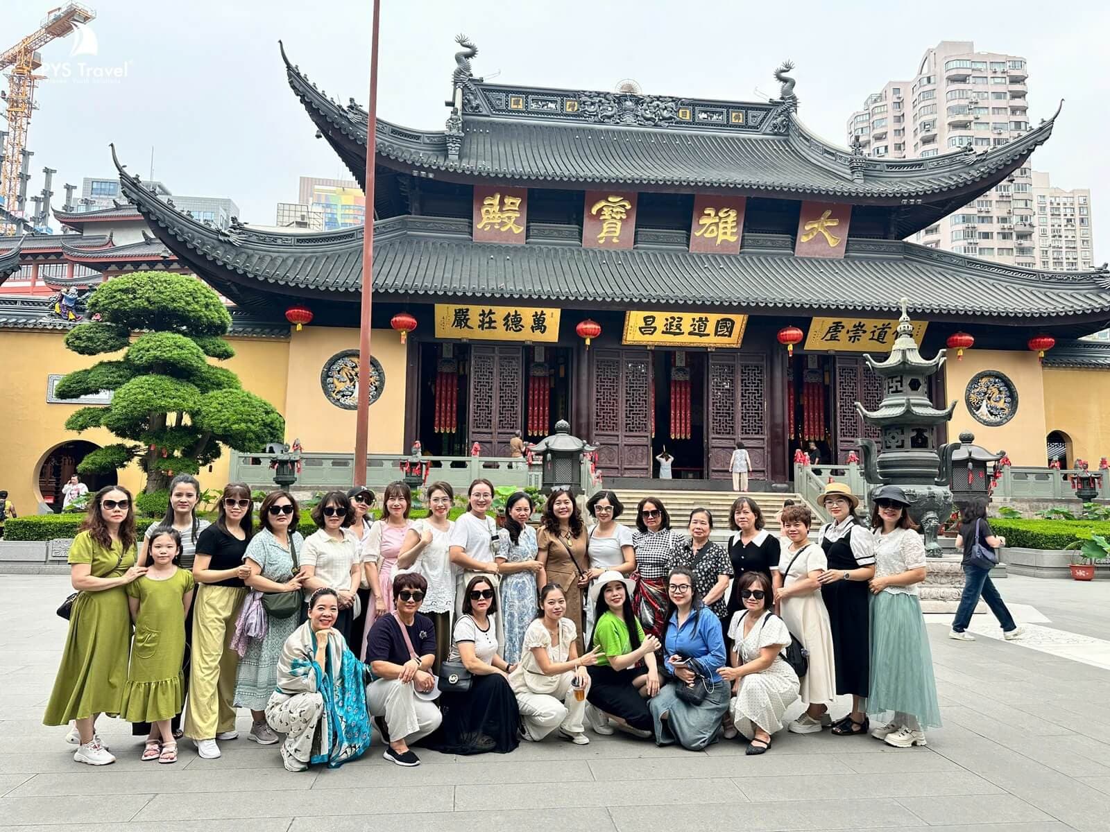 Check-in Chùa Phật Ngọc Thượng Hải