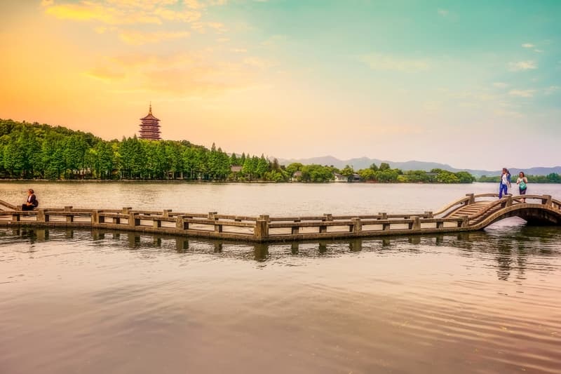 Tây Hồ hoàng hôn