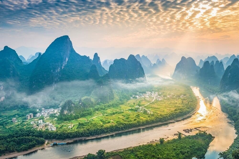 Vẻ đẹp yên bình của Quế Lâm