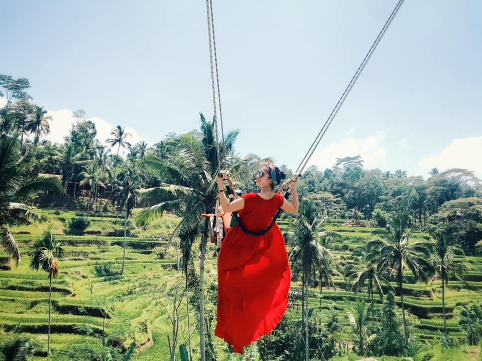 Trải nghiệm xích đu Bali Swing - "Lúc đi hết mình lúc về hết buồn"!