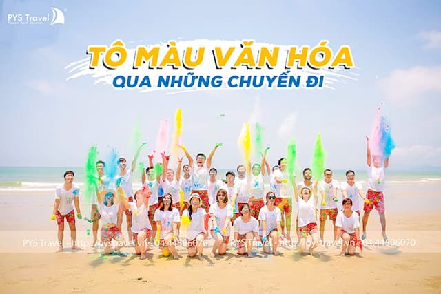 "Concept" du lịch team building "Tô màu văn hóa" độc đáo dành cho doanh nghiệp!